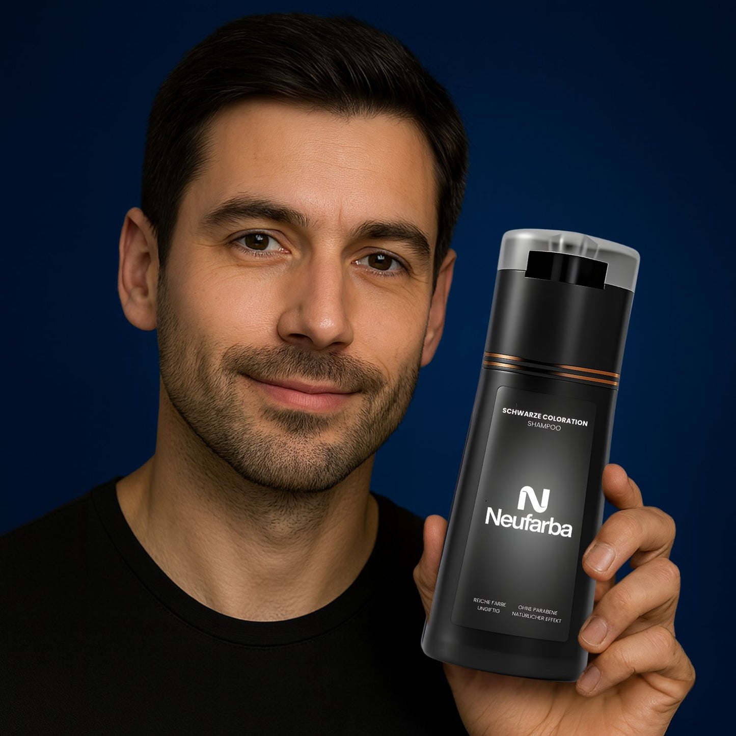 Sofort färbendes Shampoo für Männer